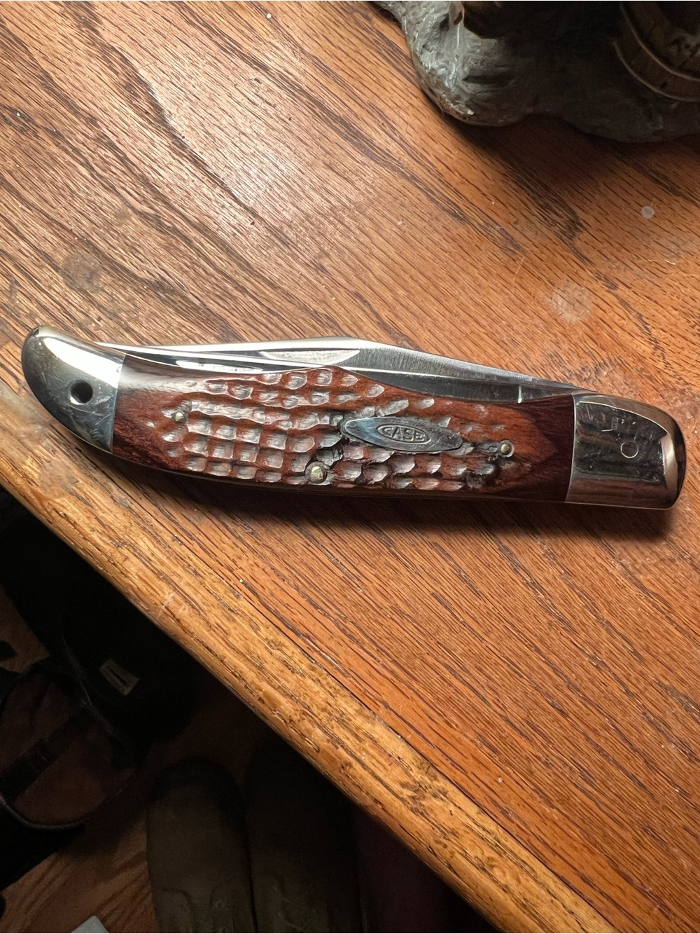Case XX Folding Hunter 1970 10dot Never Sharpened or Carried